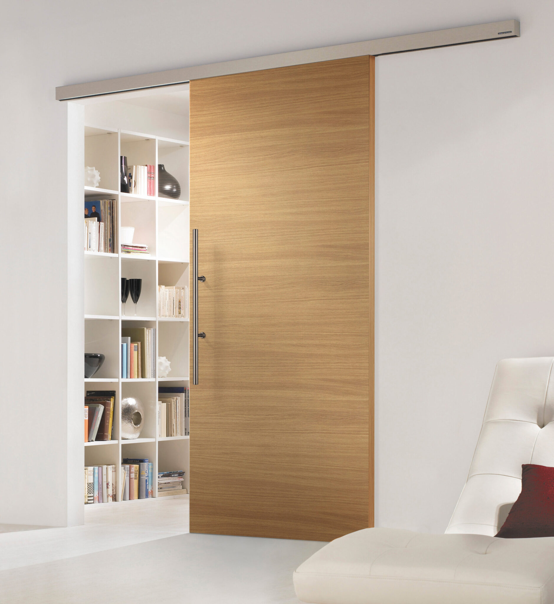 Milieu HGM Eiche quer | Schiebetür mit Tvin-Beschlag