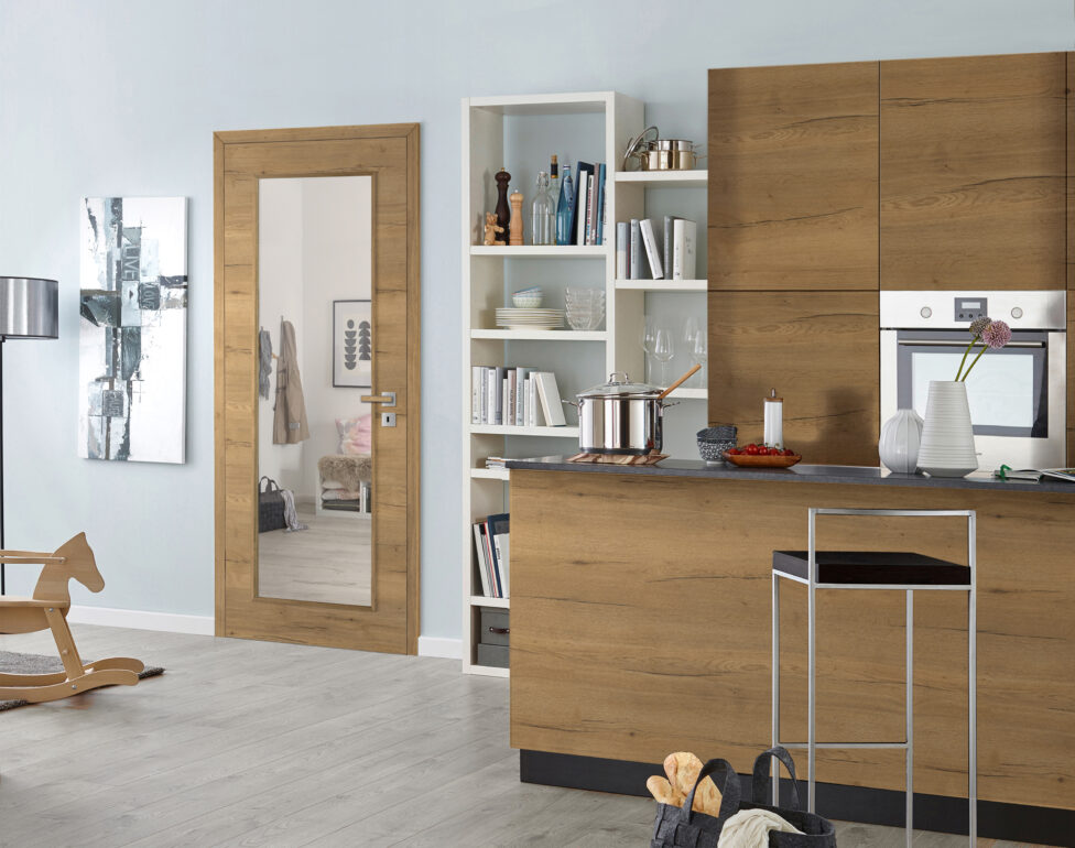 Milieu Fachwerk Eiche Honig quer CPL