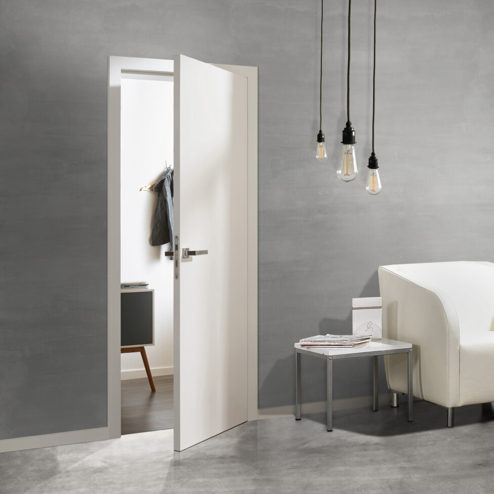 Milieu RAL 9016 stumpf einschlagend